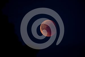 Blood Moon or Total Lunar Eclipse 07/27/2018 23:06 photo